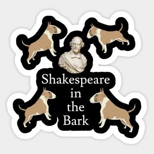 Shakespeare in the Bark Sticker